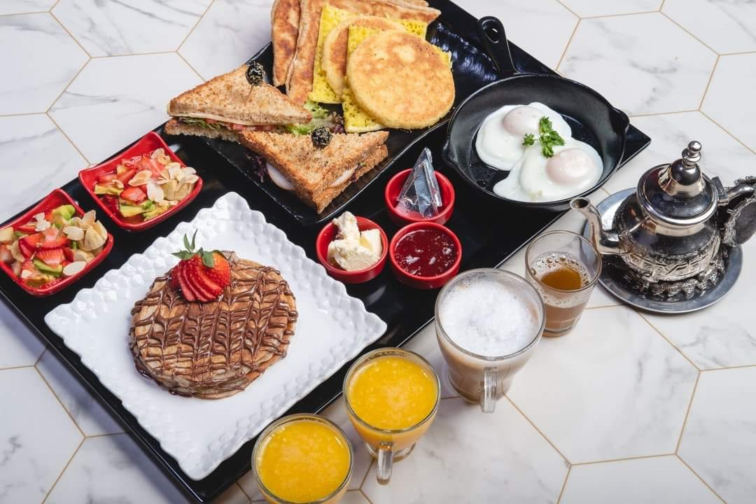 Rich Moroccan Breakfast